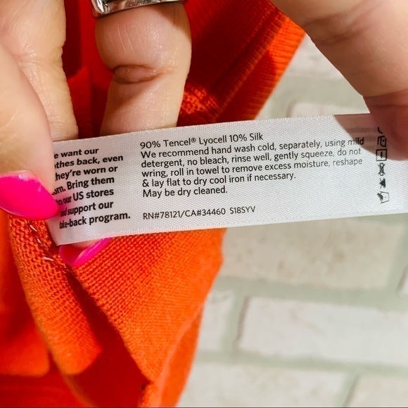 Eileen Fisher Lightweight Short Sleeve Sweater PS - Picture 8 of 11